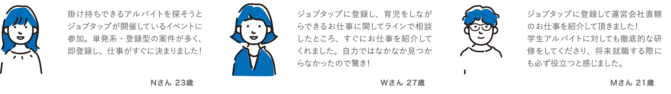 ご利用者様の声